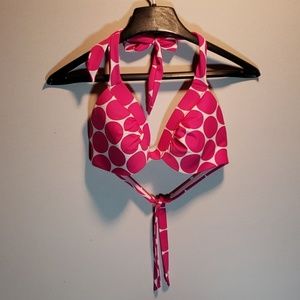 Victoria Secret's Pink Polka Dot Bikini Top